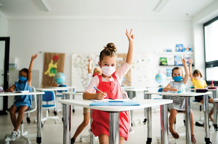Can kids be harmed wearing masks to protect against COVID?